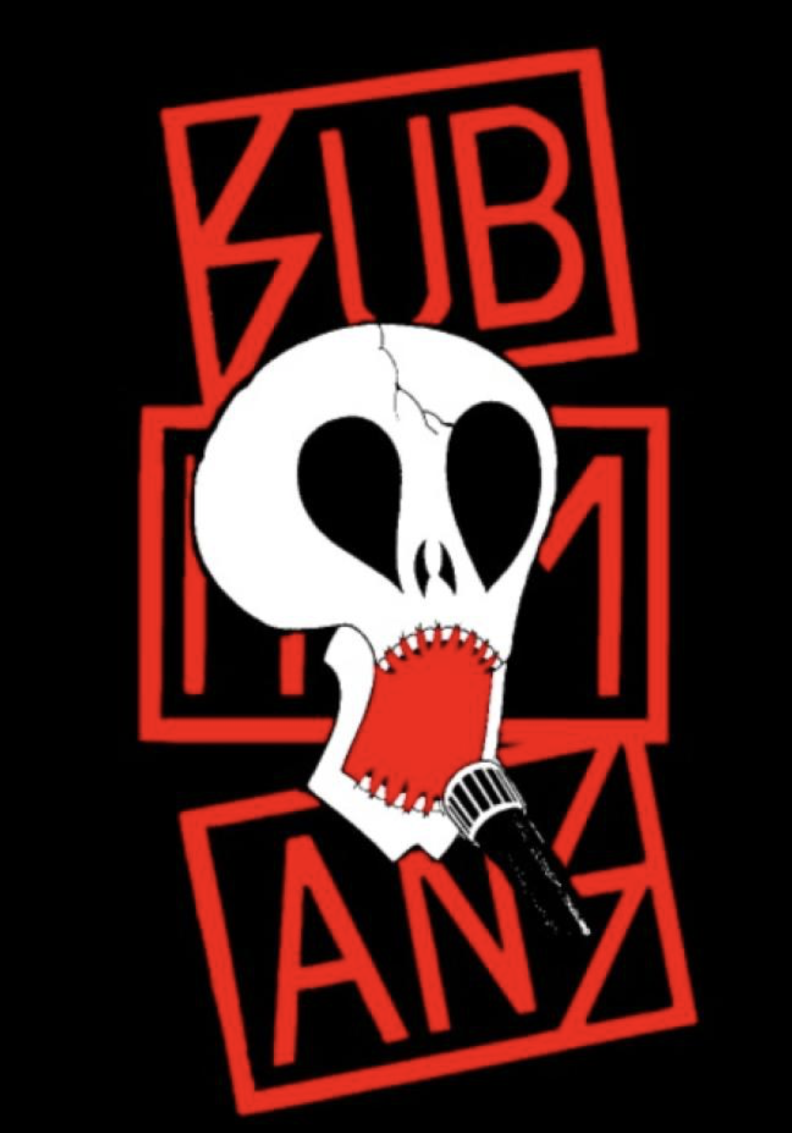 Subhumans - Red Logo - Shirt